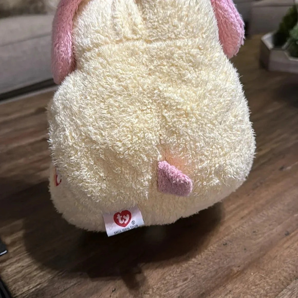 VTG RARE 1999 TY beanie baby Tylon Pillow Pals Dogbaby the Rattle Plush Animal - Picture 5 of 11